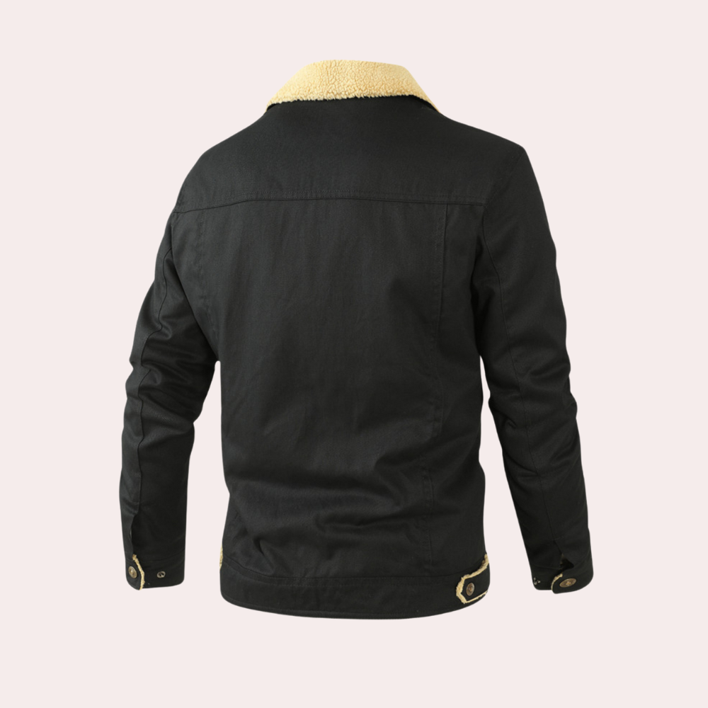 Men's Timeless Bomber Jacket with Comfortable Fit