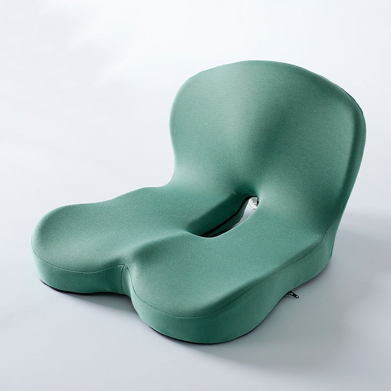 Ergonomic Memory Foam Driving Cushion with Lumbar Support