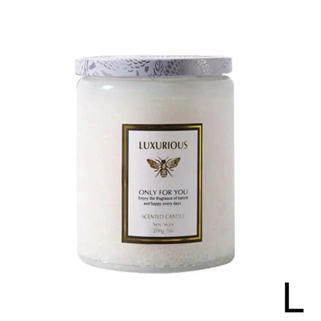 Scented Soy Wax Candle with Essential Oils