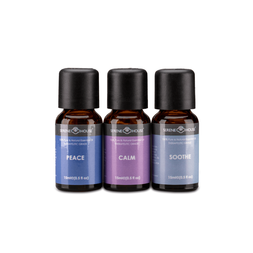 Natural Essential Oil Gift Set - Peace & Calming Collection