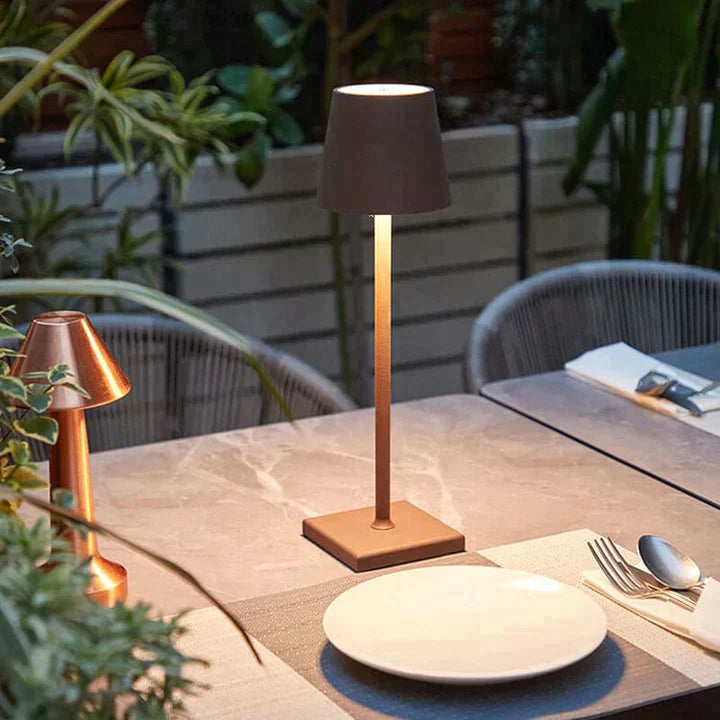Wireless Rechargeable Table Lamp with Touch Control and 20-Hour Battery Life