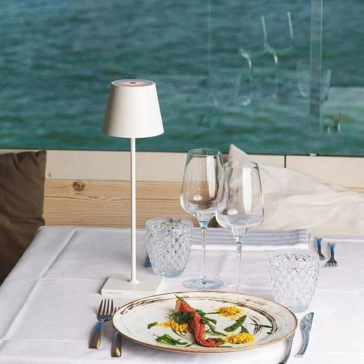 Wireless Rechargeable Table Lamp with Touch Control and 20-Hour Battery Life