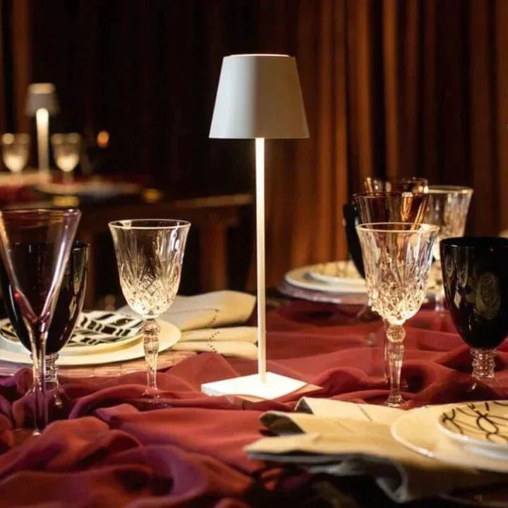 Wireless Rechargeable Table Lamp with Touch Control and 20-Hour Battery Life