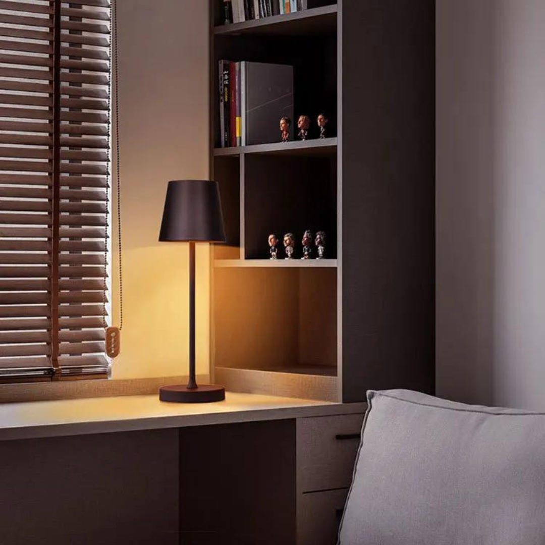 Wireless Rechargeable Table Lamp with Touch Control and 20-Hour Battery Life