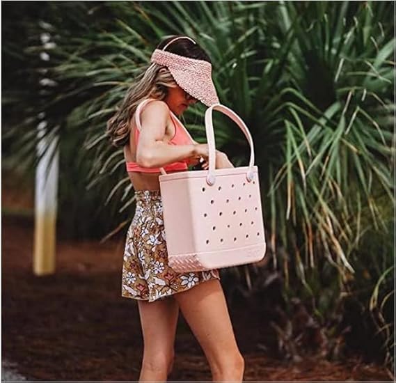 Washable Waterproof EVA Beach Tote Bag with Vent Holes