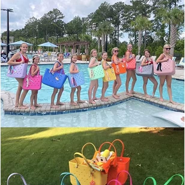 Washable Waterproof EVA Beach Tote Bag with Vent Holes