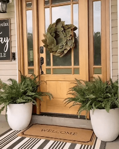 Luxurious UV Resistant Artificial Boston Fern Plant