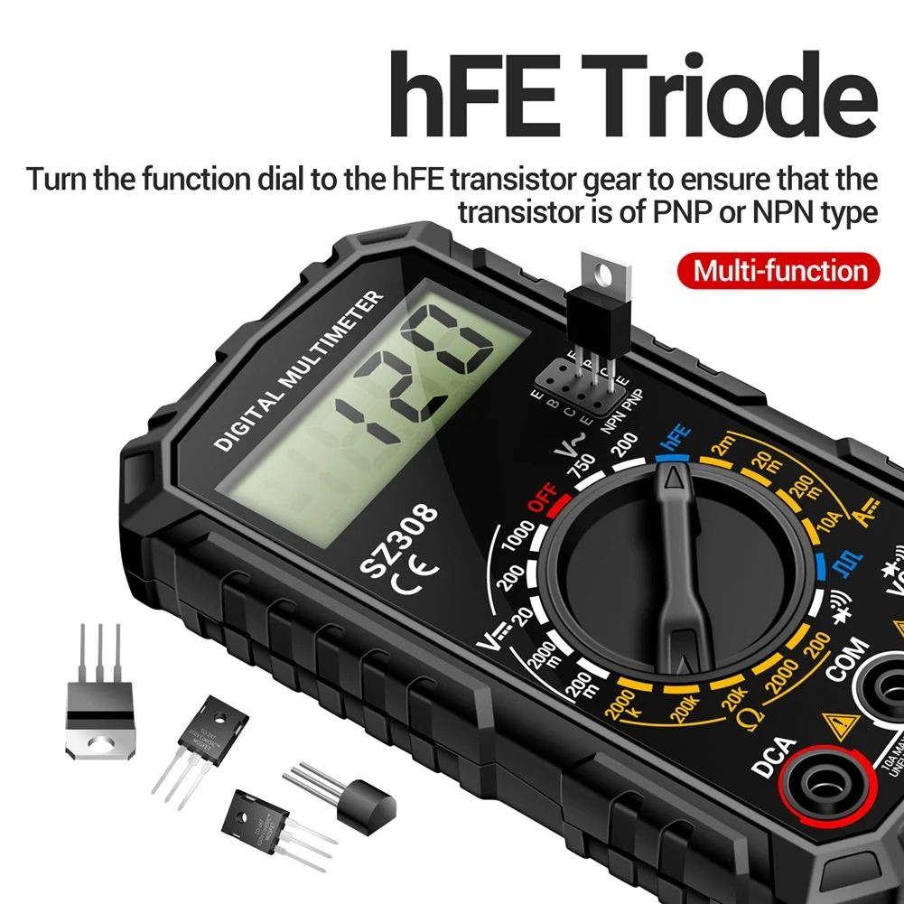 Digital Multimeter Electric Test Kit with Precise Measurements