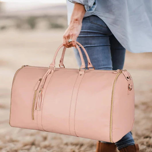 Portable Round Travel Bag for Weekend Getaways