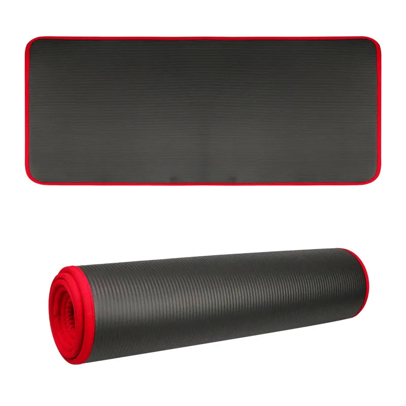 Extra Thick Anti-Slip Yoga Mat 10mm for Comfort and Stability