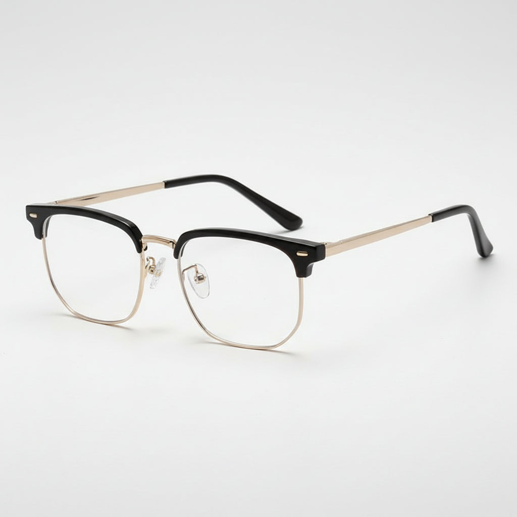 Stylish Titanium Frame Reading Glasses with Prescription Lenses
