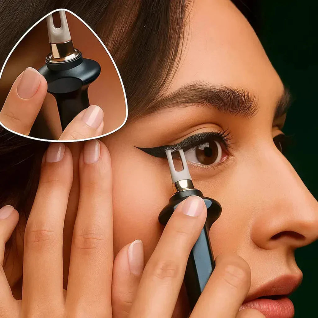 Ergonomic Waterproof Gel Eyeliner Tool for Precise Lines