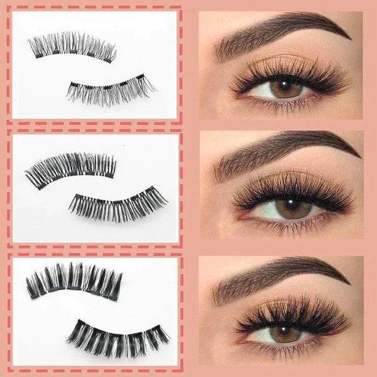 Magnetic Eyelash Set with Curling Tool for Effortless Application