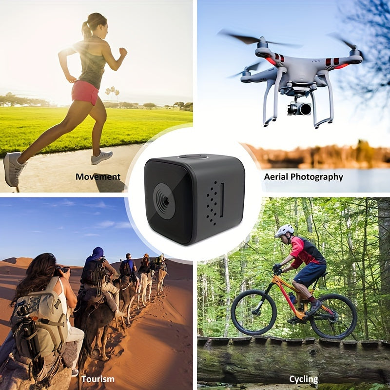 1080P Wireless Security Camera with Dual Power Options