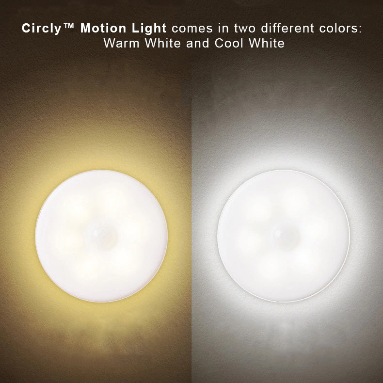 Motion Sensor LED Cabinet Light - Cordless Rechargeable Design