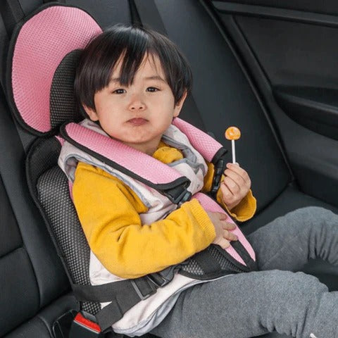 Portable Padded Child Car Seat with Multi-Point Harness