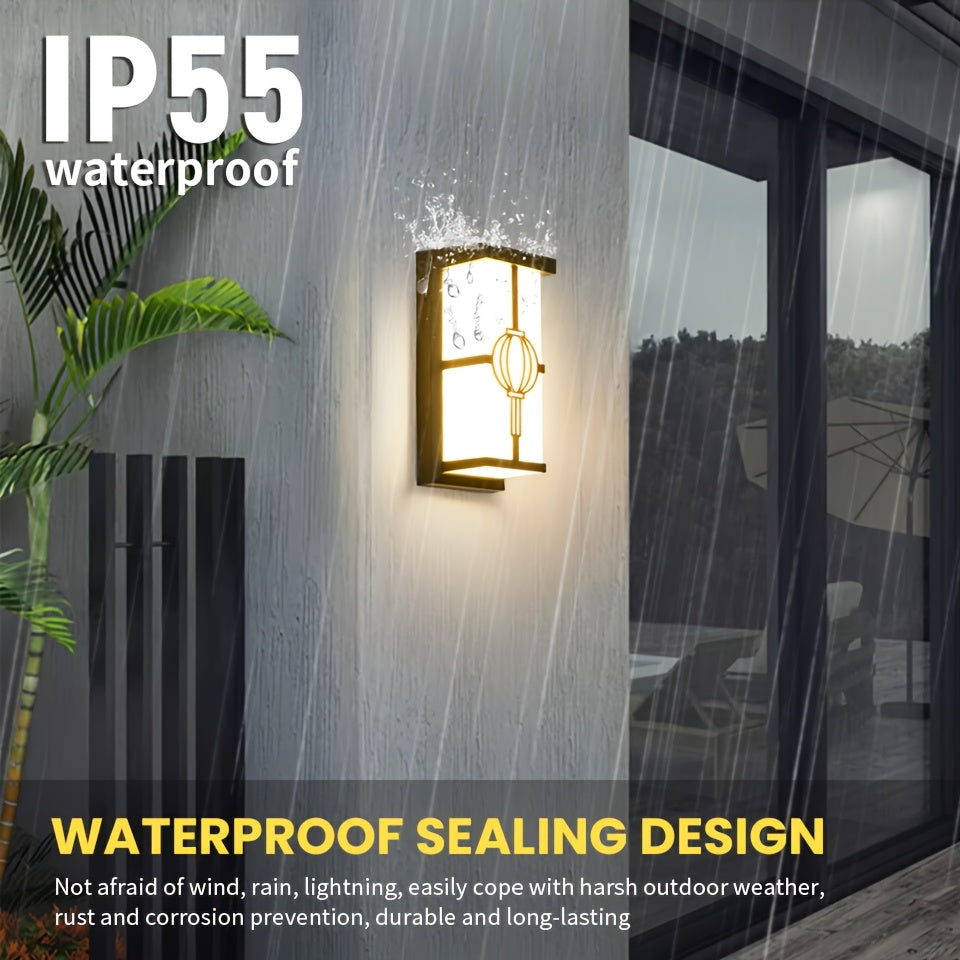 Waterproof LED Outdoor Wall Lamp for Garden and Courtyard