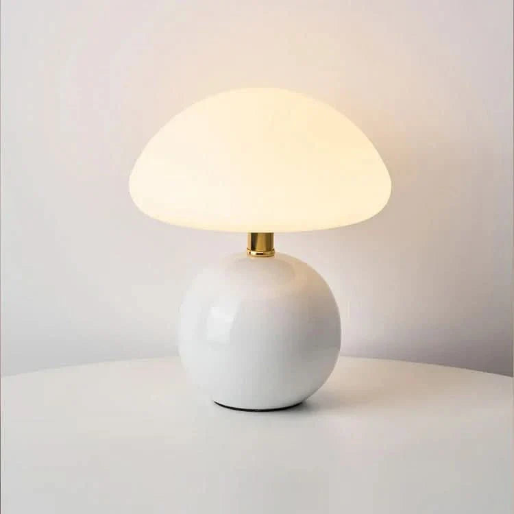 Blush Cloud Ceramic LED Table Lamp with Adjustable Color Temperature