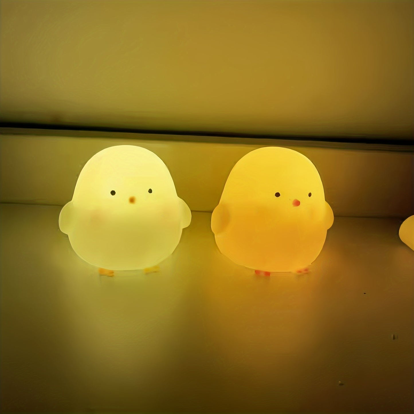 Cordless LED Chick Table Lamp with Rustic Design