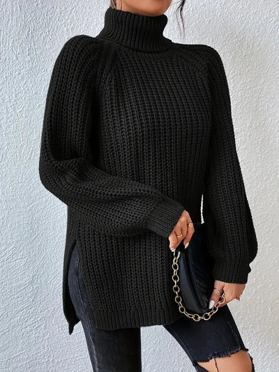 Elisette - Cozy Turtleneck Pullover