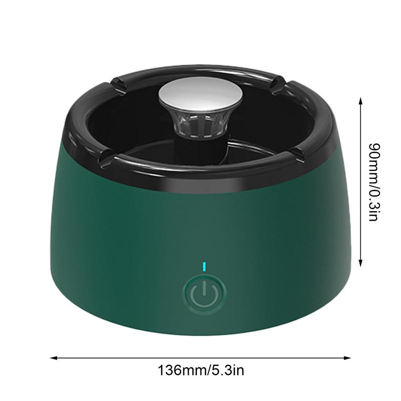 Odorless Portable Smoke-Free Ashtray with Scent Filter