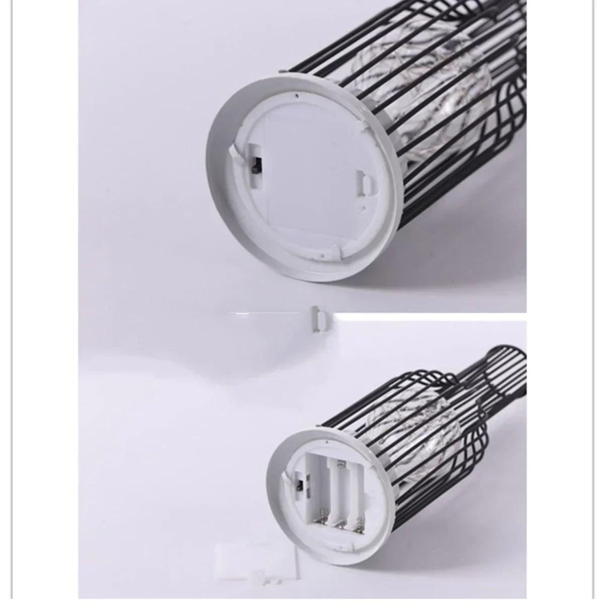 Adjustable Black Table Lamp with Dimmable Lighting