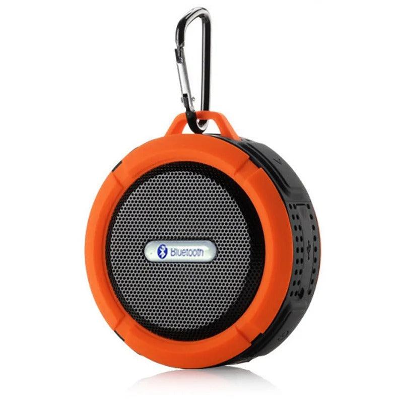 Portable Waterproof Bluetooth Speaker with Suction Cup for Travel and Shower
