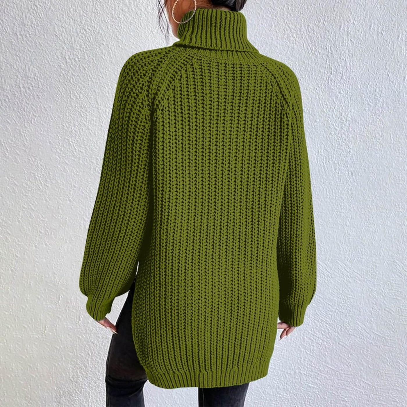 Elisette - Cozy Turtleneck Pullover