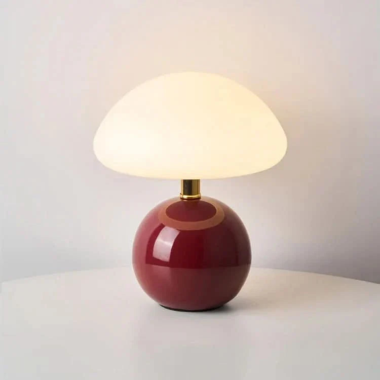 Blush Cloud Ceramic LED Table Lamp with Adjustable Color Temperature