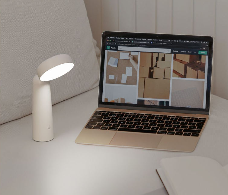 Rechargeable LED Mushroom Portable Table Lamp