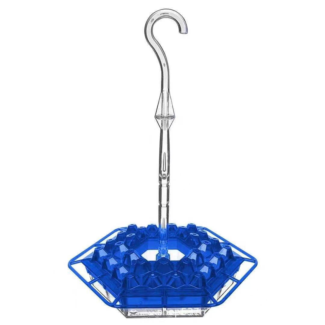 Outdoor Hanging Hummingbird Feeder with 30 Ports, UV Resistant