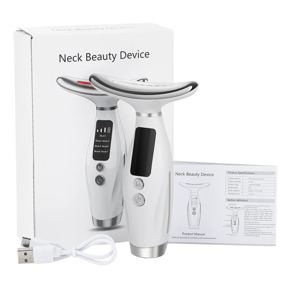 LED Skin Treatment Device for Wrinkles and Sagging Skin