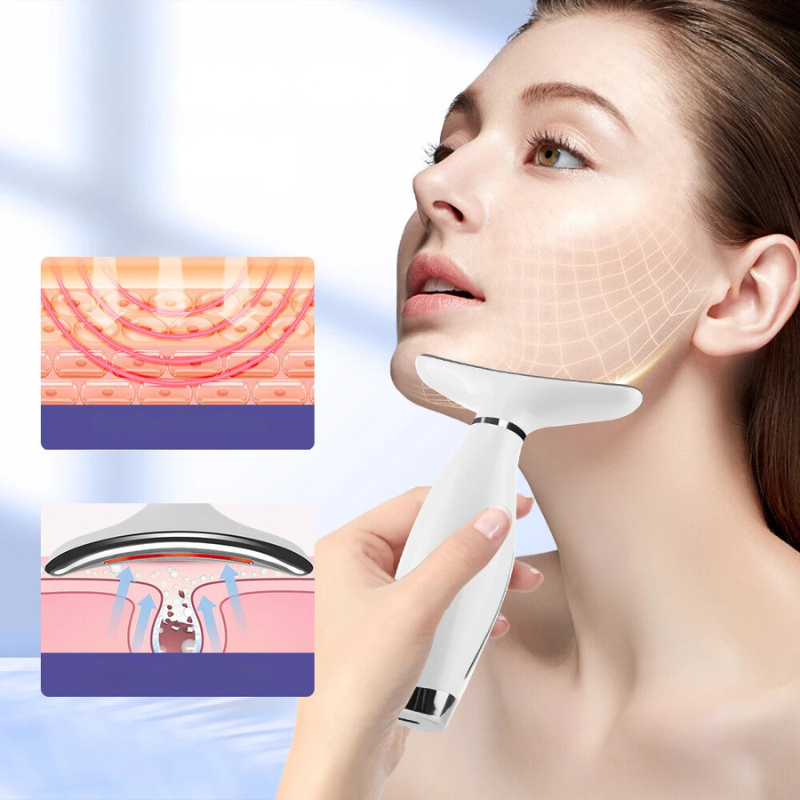 LED Skin Treatment Device for Wrinkles and Sagging Skin