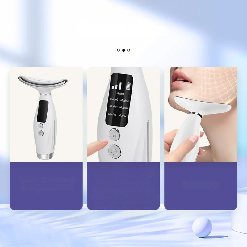LED Skin Treatment Device for Wrinkles and Sagging Skin