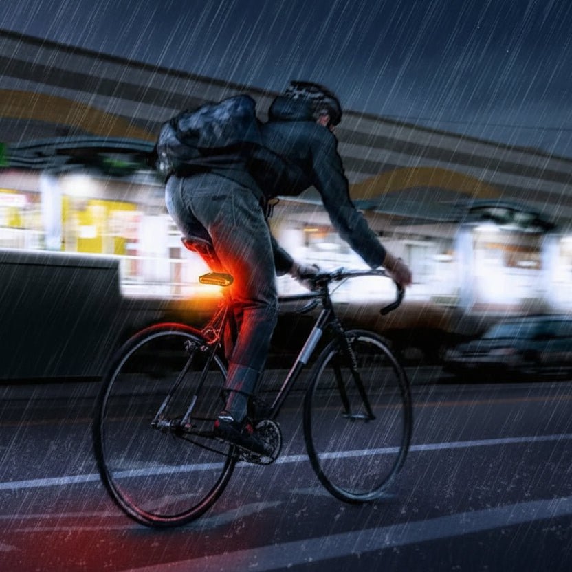 Intelligent USB Rechargeable Bicycle Rear Light with Alarm