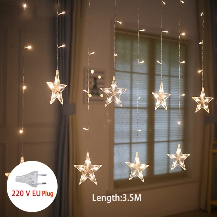 Heart-Shaped Fairy String Lights for Bedroom Decor