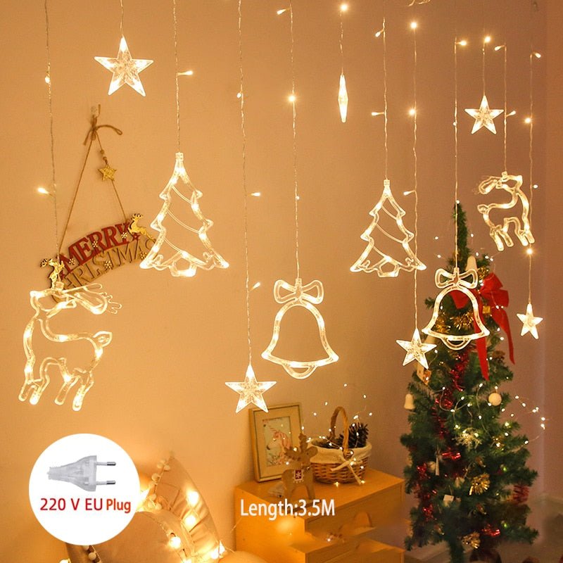 Heart-Shaped Fairy String Lights for Bedroom Decor