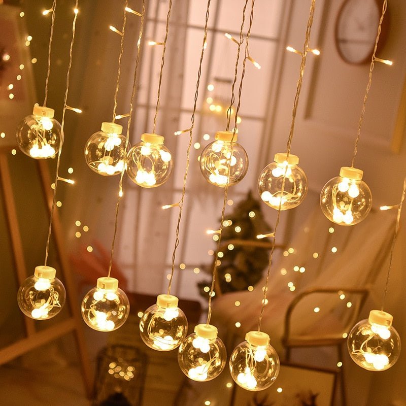 Heart-Shaped Fairy String Lights for Bedroom Decor