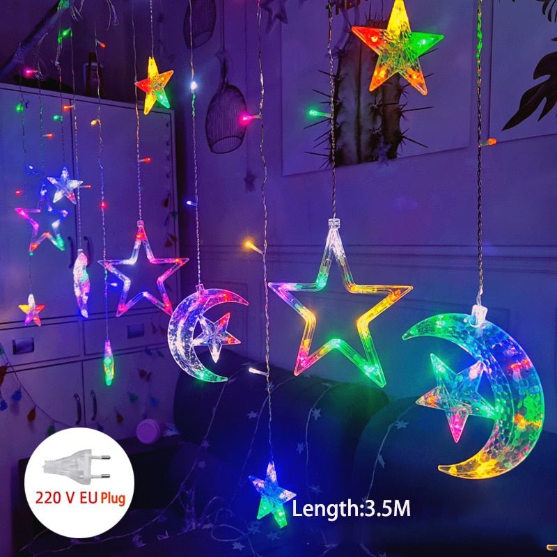 Heart-Shaped Fairy String Lights for Bedroom Decor