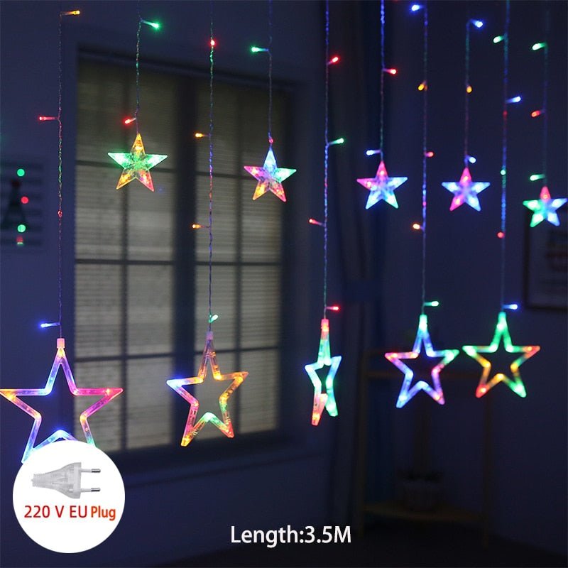 Heart-Shaped Fairy String Lights for Bedroom Decor