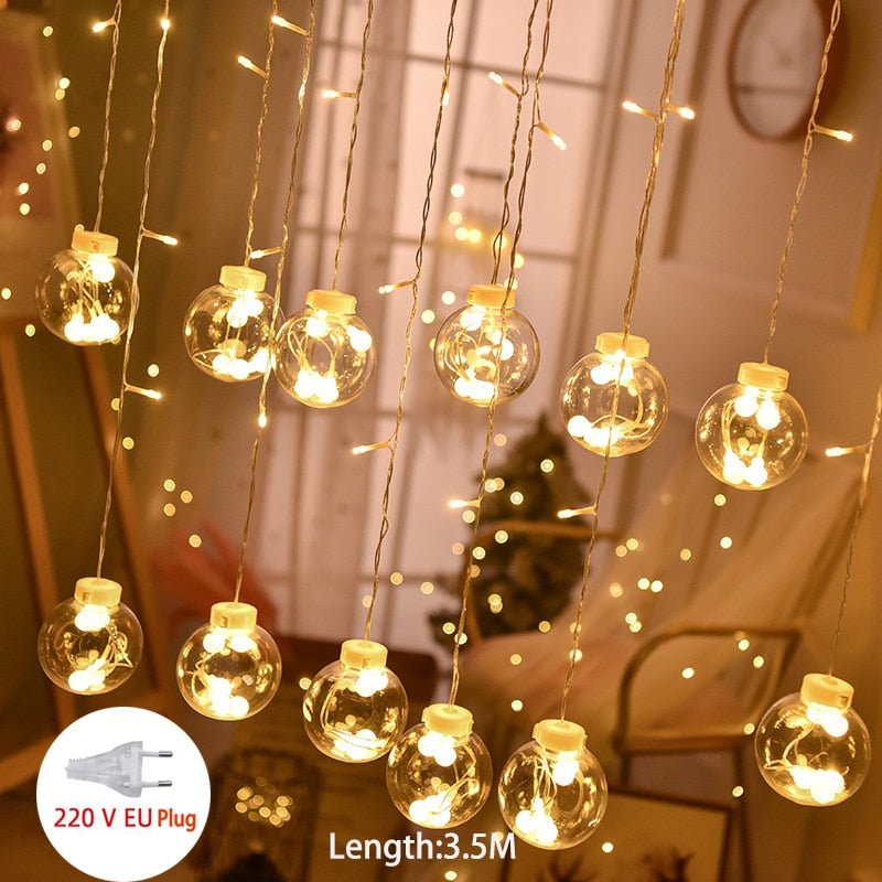 Heart-Shaped Fairy String Lights for Bedroom Decor