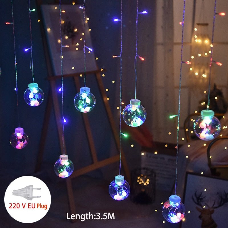 Heart-Shaped Fairy String Lights for Bedroom Decor