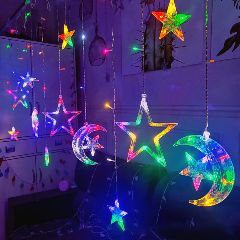 Heart-Shaped Fairy String Lights for Bedroom Decor