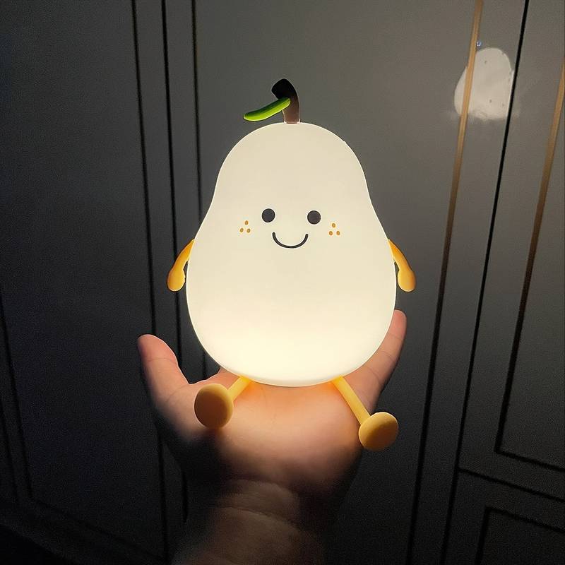 Fruit-Shaped LED Night Light for Kids