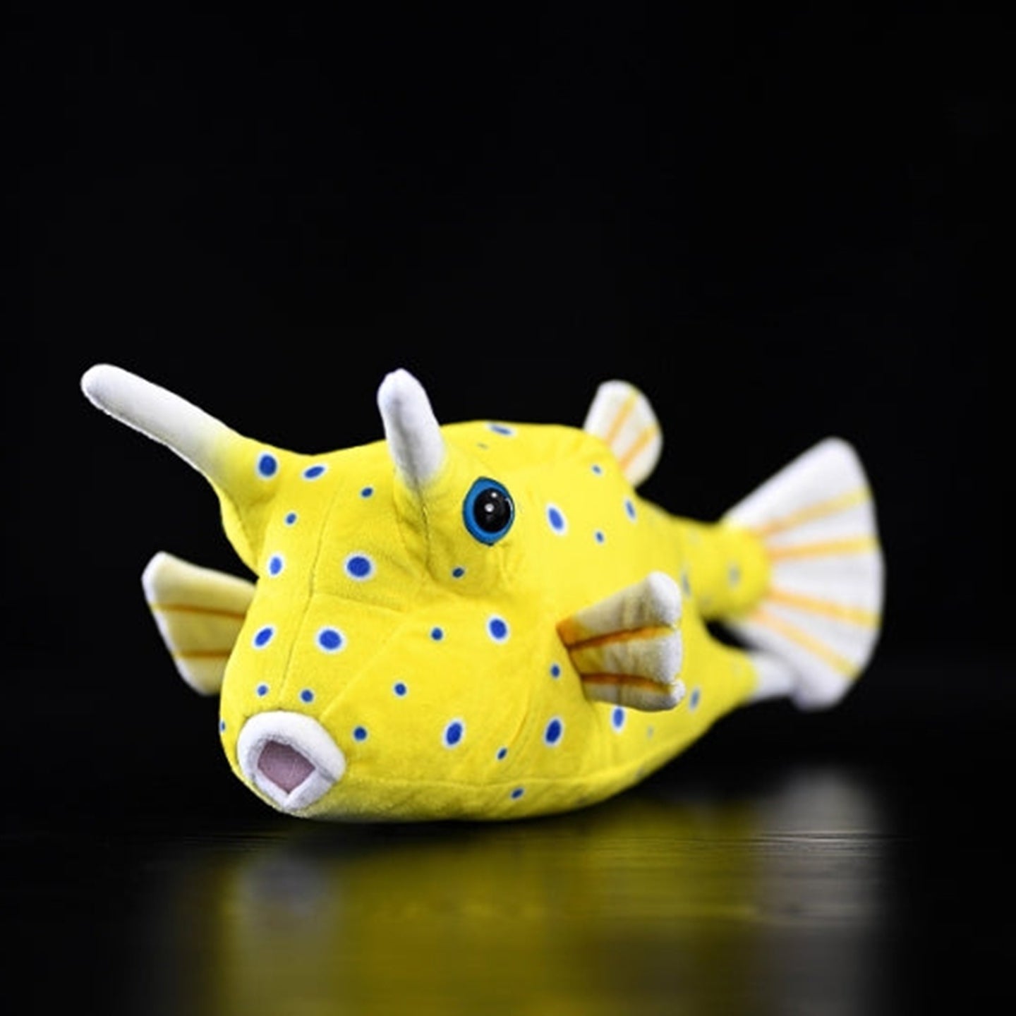 Longhorn Cowfish Plush Stuffed Toy for Ages 3+