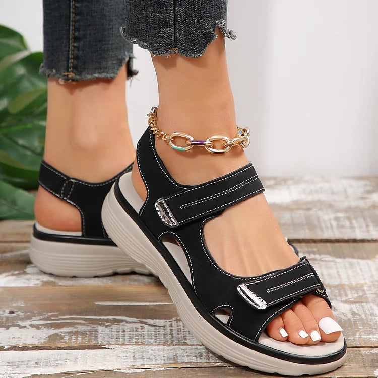 Women's Adjustable Orthopedic Sandals with Non-Slip Sole