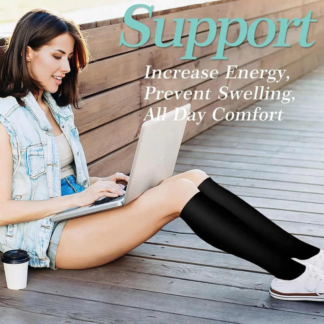 Graduated Compression Medical Socks for Men and Women