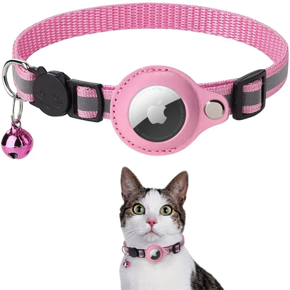 Adjustable Cat Collar with Safety Clip and Bell