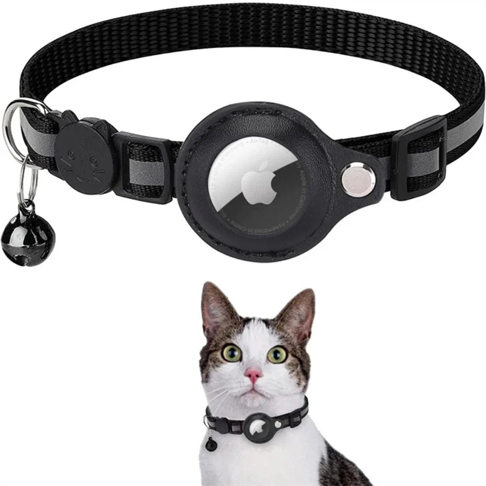 Adjustable Cat Collar with Safety Clip and Bell