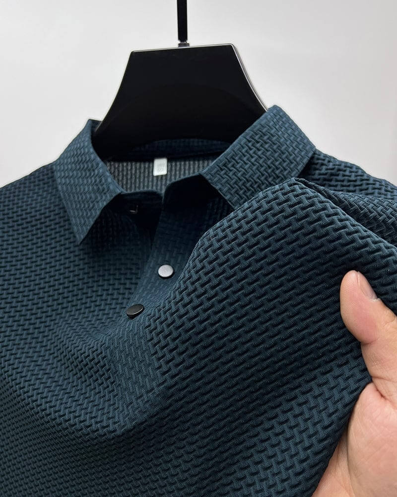 Elegant Comfort Polo Shirt for Men - Soft, Stylish Fit